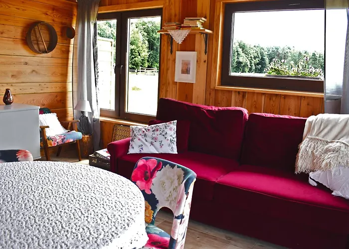 Апартаменты Lesny Zakatek Uroczysko -apartamenty Nowoczesnej Stodoly *